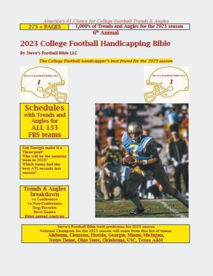 2023 College Football Handicapping Bible by Steve Fulton - Paperback