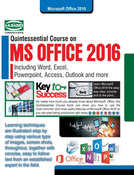 MS Office 2016 Quintessential Course (Withfree DVD) by Vishnu Priya Singh - Paperback