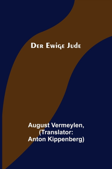Der Ewige Jude by August Vermeylen - Paperback