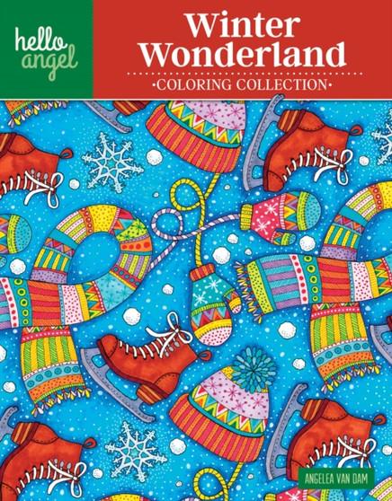 Hello Angel Winter Wonderland Coloring Collection by Angelea Van Dam - Paperback
