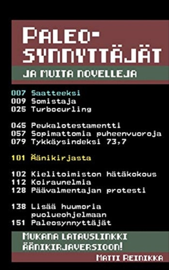 Paleosynnyttajat : ja muita novelleja by Matti Reinikka - Paperback