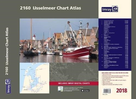 2160 Chart Atlas : IJsselmeer Chart : 2160 by Imray Imray - Paperback