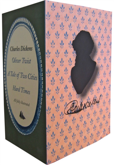 Charles Dickens : "Oliver Twist", "A Tale of Two Cities" and "Hard Times" by Charles Dickens - Hardback
