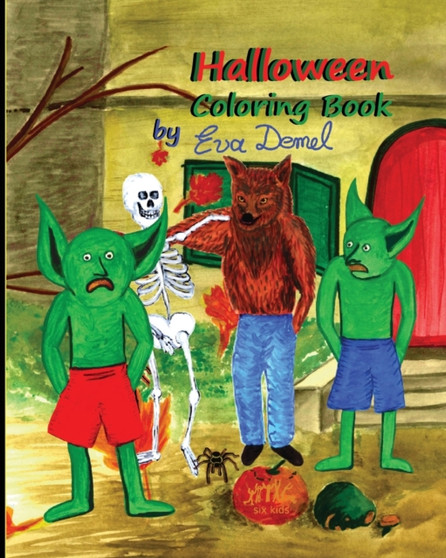Halloween Coloring Book by Eva Demel by Eva Demel - Paperback