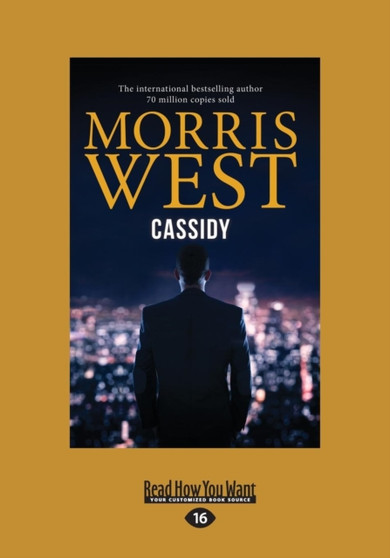 Cassidy by Morris West - Paperback