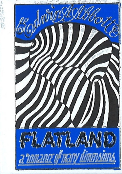 Flatland Minibook - Limited Gilt-Edged Edition by Edwin A Abbott - Hardback