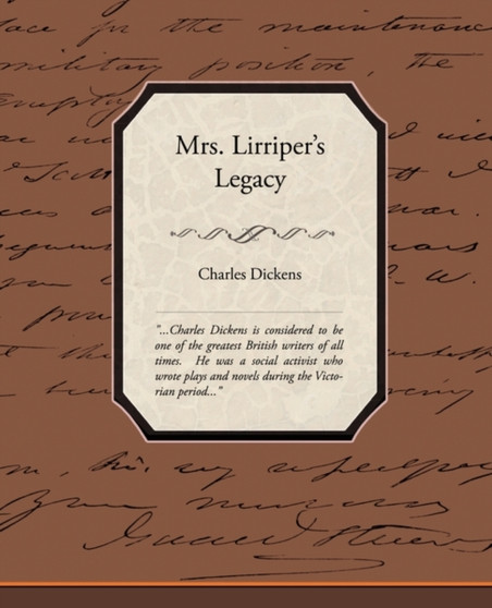 Mrs Lirriper's Legacy by Charles Dickens - Paperback Mrs Lirriper's Legacy by Charles Dickens - Paperback