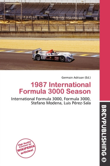 1987 International Formula 3000 Season by Germain Adriaan - Paperback