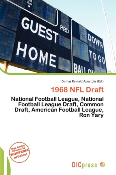 1968 NFL Draft by Dismas Reinald Apostolis - Paperback