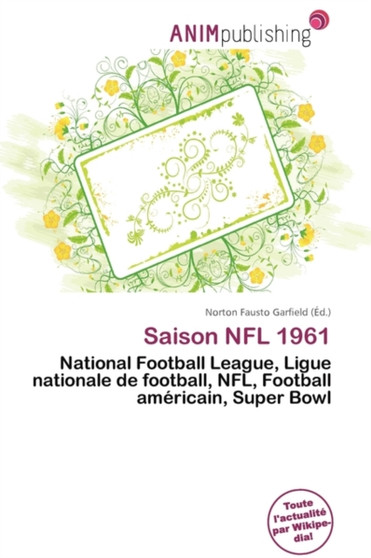 Saison NFL 1961 by Norton Fausto Garfield - Paperback