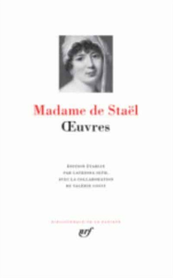 Oeuvres by Germaine de Stael-Holstein - Hardback