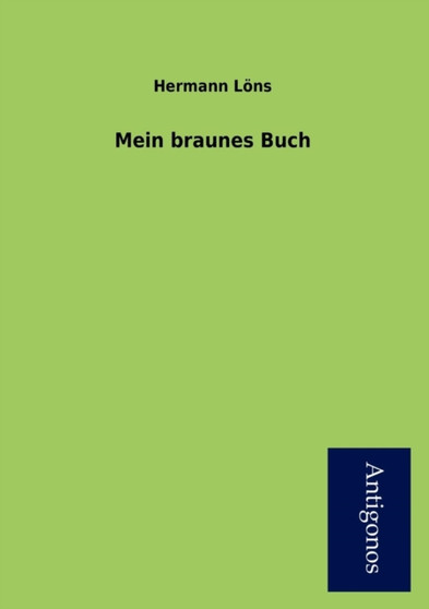 Mein braunes Buch by Hermann Loens - Paperback