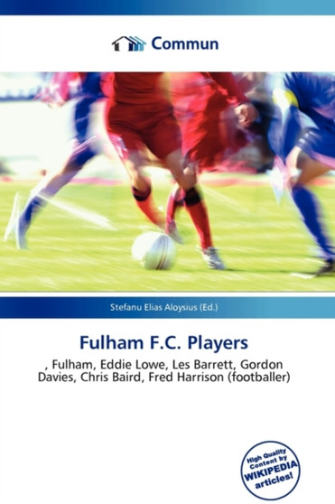 Fulham F.C. Players by Stefanu Elias Aloysius - Paperback