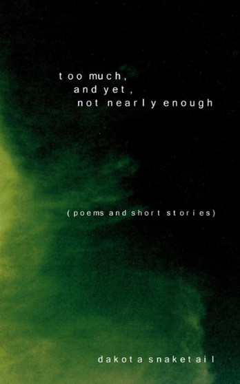 Too Much, and Yet, Not Nearly Enough by Dakota Snaketail - Paperback