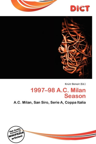 1997-98 A.C. Milan Season by Knutr Benoit - Paperback