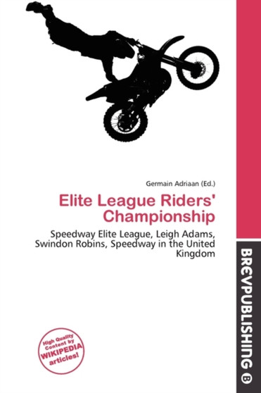 Elite League Riders' Championship by Germain Adriaan - Paperback