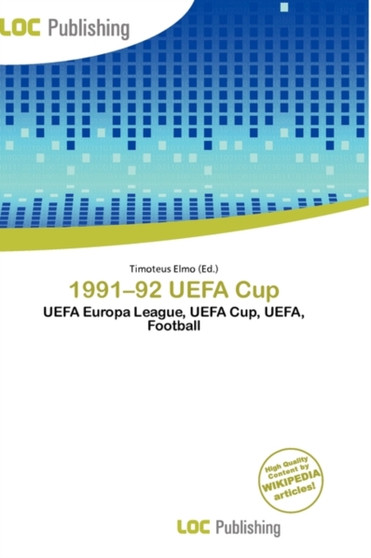 1991-92 Uefa Cup by Timoteus Elmo - Paperback