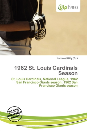 1962 St. Louis Cardinals Season by Nethanel Willy - Paperback