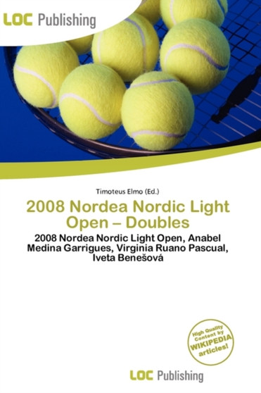 2008 Nordea Nordic Light Open - Doubles by Timoteus Elmo - Paperback