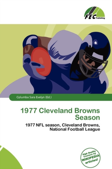 1977 Cleveland Browns Season by Columba Sara Evelyn - Paperback