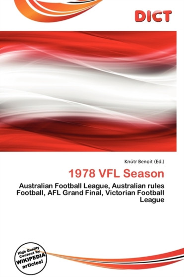 1978 Vfl Season by Knutr Benoit - Paperback