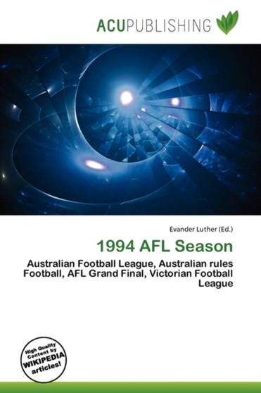 1994 Afl Season by Evander Luther - Paperback