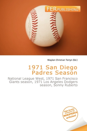 1971 San Diego Padres Season by Waylon Christian Terryn - Paperback
