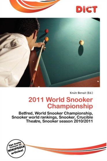 2011 World Snooker Championship by Knutr Benoit - Paperback