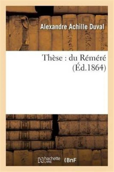 These: Du Remere by Duval - Paperback