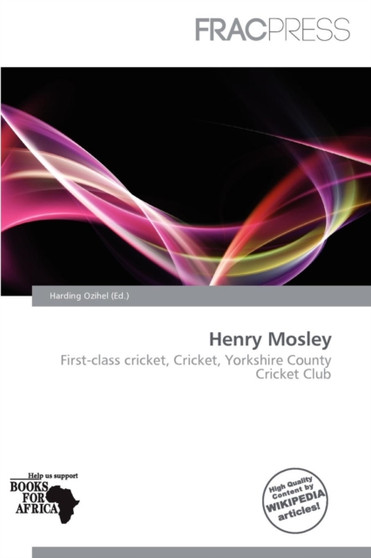 Henry Mosley by Harding Ozihel - Paperback