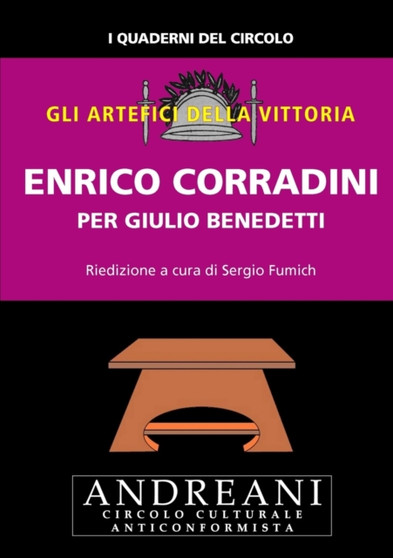 Enrico Corradini by Giulio Benedetti - Paperback