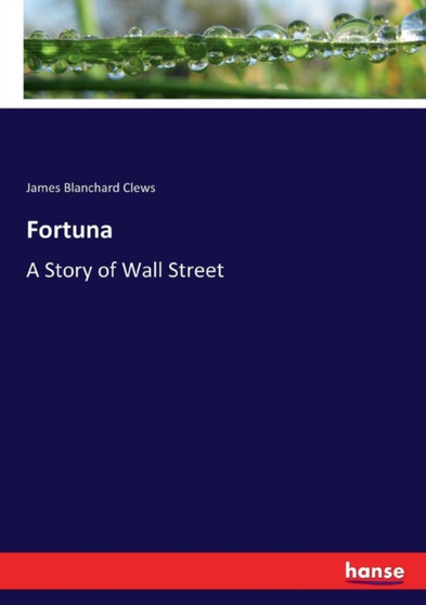Fortuna : A Story of Wall Street by James Blanchard Clews - Paperback