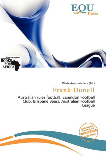 Frank Dunell by Wade Anastasia Jere - Paperback