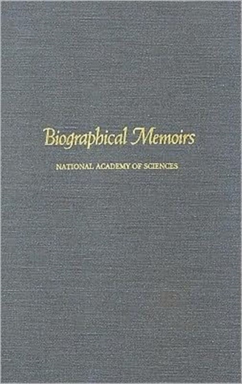 Biographical Memoirs : Volume 60 by National Academy of Sciences - Paperback