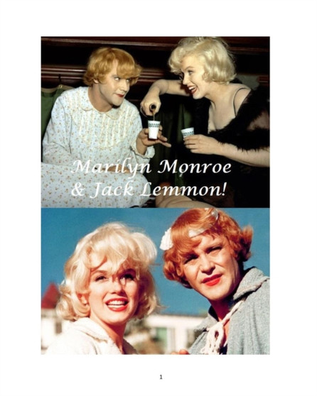 Marilyn Monroe and Jack Lemmon! by Diane Paterson - Paperback