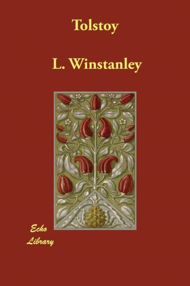 Tolstoy by L Winstanley - Paperback