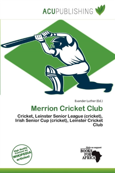 Merrion Cricket Club by Evander Luther - Paperback