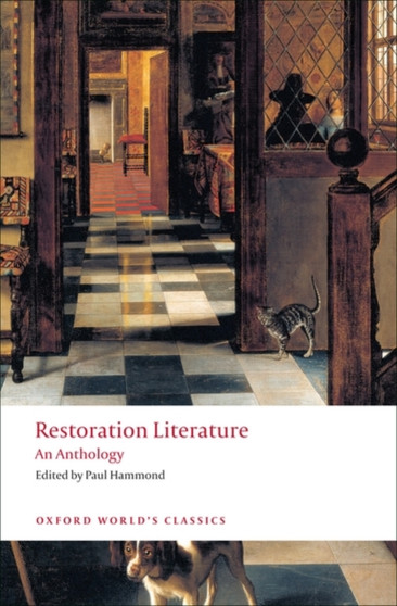 Restoration Literature : An Anthology by Paul Hammond - Paperback