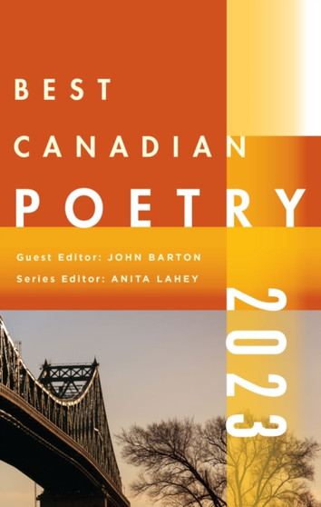 Best Canadian Poetry 2022 by John Barton - Paperback