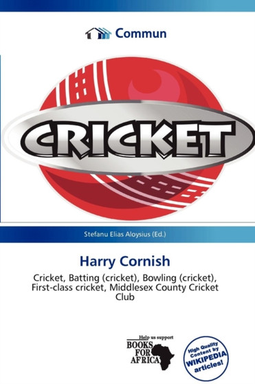 Harry Cornish by Stefanu Elias Aloysius - Paperback