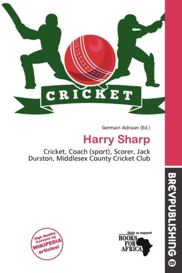 Harry Sharp by Germain Adriaan - Paperback