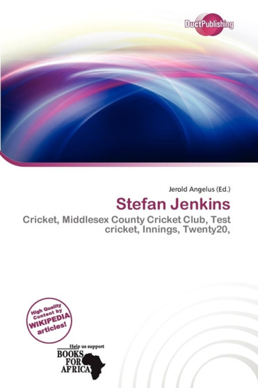 Stefan Jenkins by Jerold Angelus - Paperback