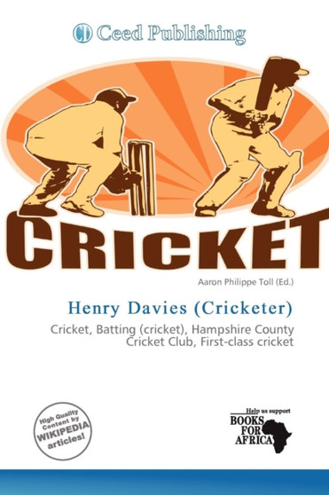 Henry Davies (Cricketer) by Aaron Philippe Toll - Paperback