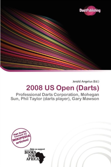 2008 Us Open (Darts) by Jerold Angelus - Paperback