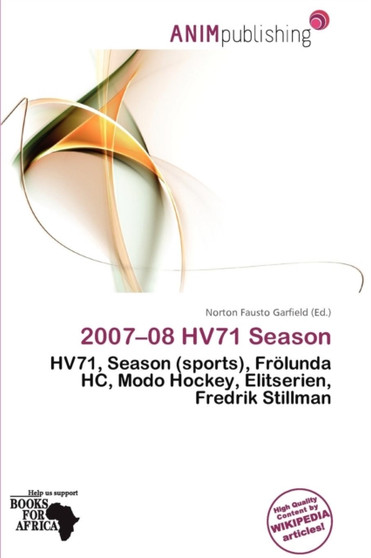 2007-08 Hv71 Season by Norton Fausto Garfield - Paperback