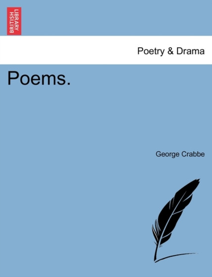Poems. by George Crabbe - Paperback