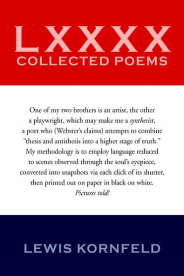 LXXXX Collected Poems by Lewis Kornfeld - Hardback