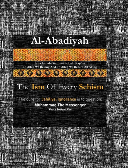 Abadiyah : The Ism Of Every Schism by Fady Mallat - Hardback