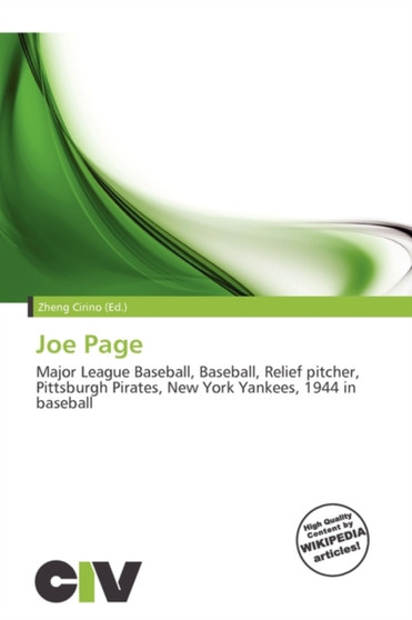 Joe Page by Zheng Cirino - Paperback