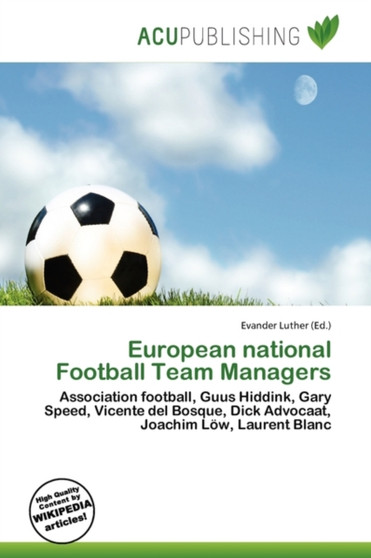 European National Football Team Managers by Evander Luther - Paperback
